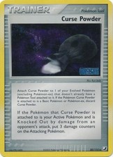 Curse Powder - 80/115 - Uncommon - Reverse Holo Heavily Played EX Unseen Forces