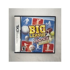 Activision Big League Sports Summer Nintendo DS Everyone Blue Good 6-in-1 2009