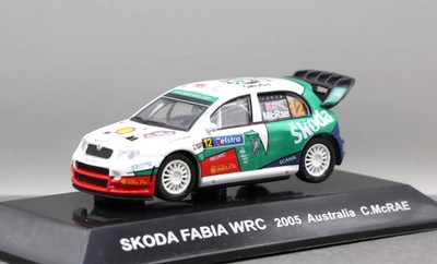 CM's 1/64 Rally Car Colin McRae Memorial 2 Skoda Fabia WRC 2005 Australia No.12