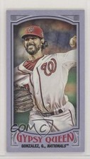 2016 Topps Gypsy Queen Mini Purple 121/250 Gio Gonzalez #42 0b2