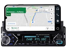 Autoradio Bluetooth con supporto Smartphone TREVI DAB USB SD AUX-IN