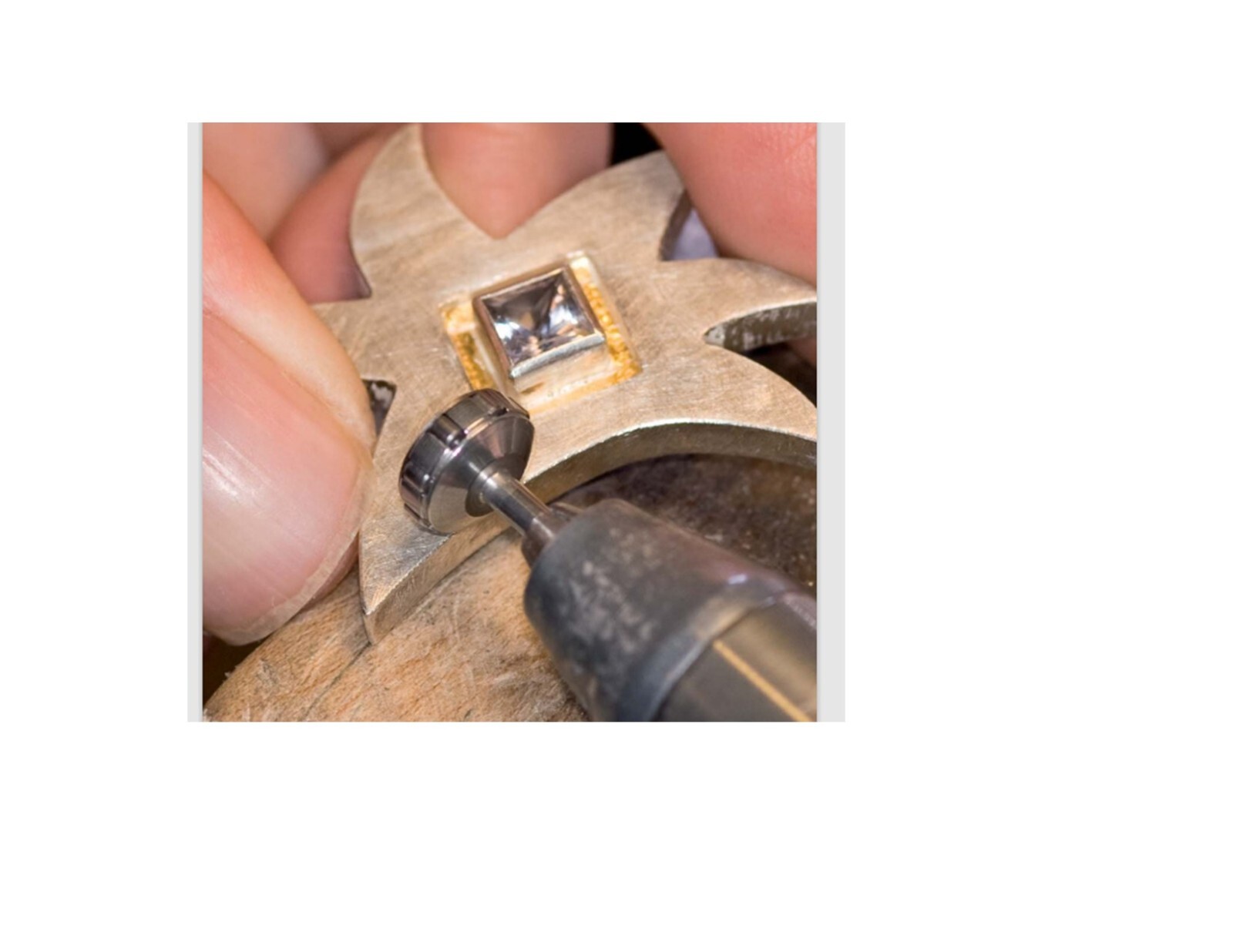 Jewelry Burnisher Wheel, Margin Roller, Porosity Remover, Hammering