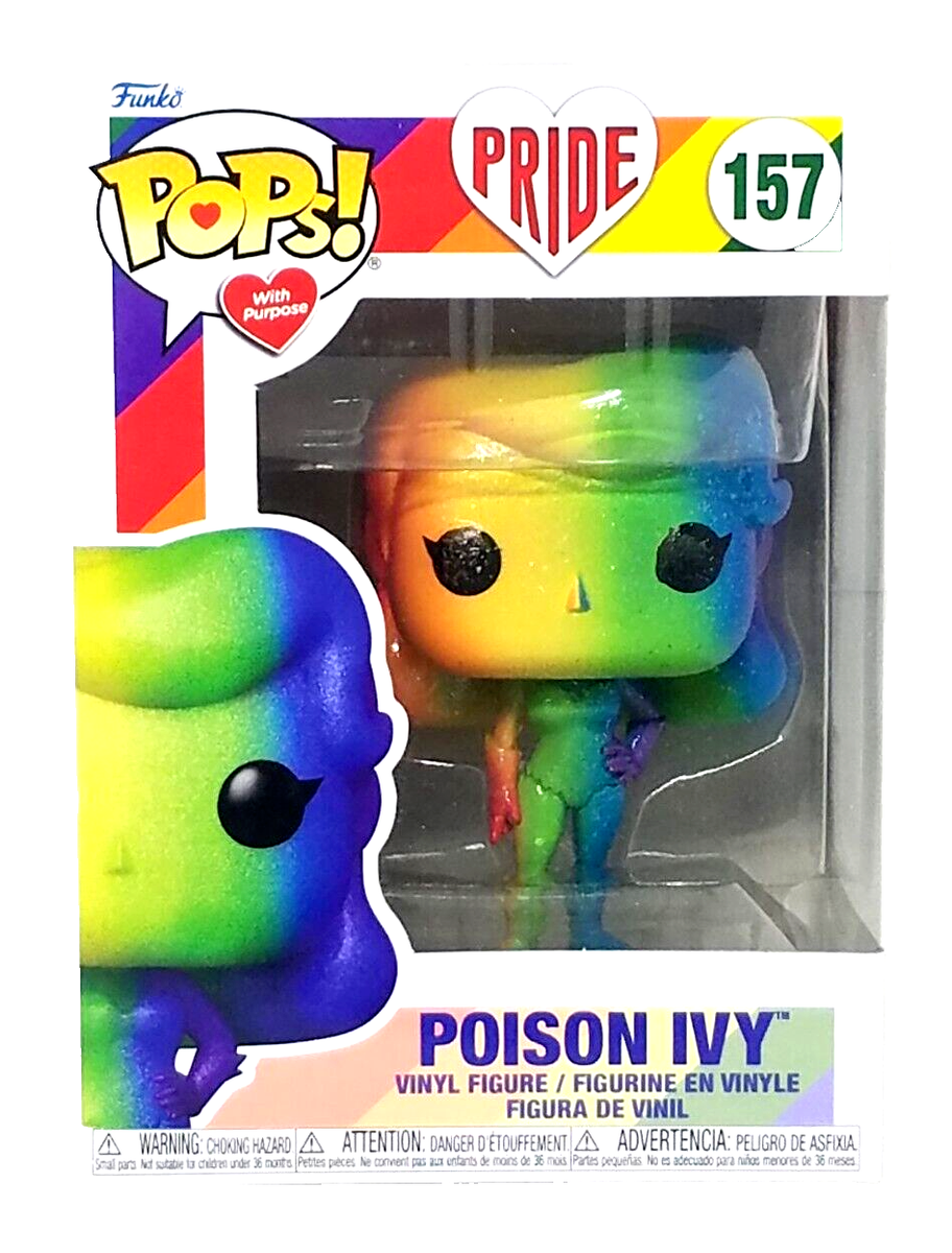 Funko Pop! Poison Ivy – DC Pride – Figurine Vinyle 9,5 Cm – Collection DC Comics – Cadeau Pour Fans Enfants Et Adultes