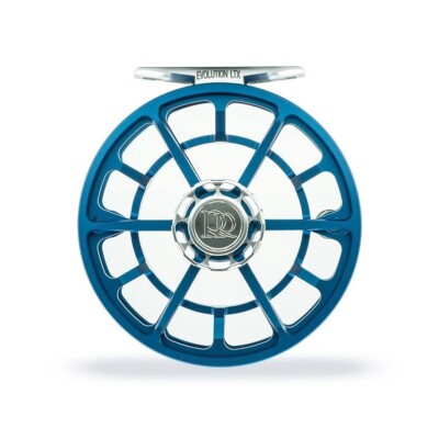 Ross Evolution LTX Fly Reel - Size 5/6 - Matte Blue - NEW