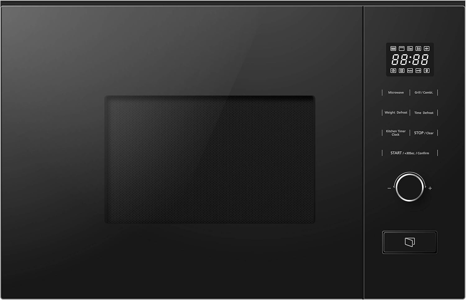 Cookology TCM20BGL 20L Einbau-Mikrowelle mit Grill, 800 W