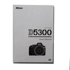 Nikon D5300 Instruction Manual 6"x 8" 89 Pages