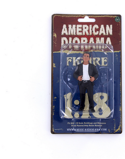 1:18 American Diorama Manuel Hanging Out 2 Male Figures 3.75