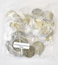 Lot Of 50 Perfect Attendance Award Medal Trophy Copper Gold 2" Dia VM-285