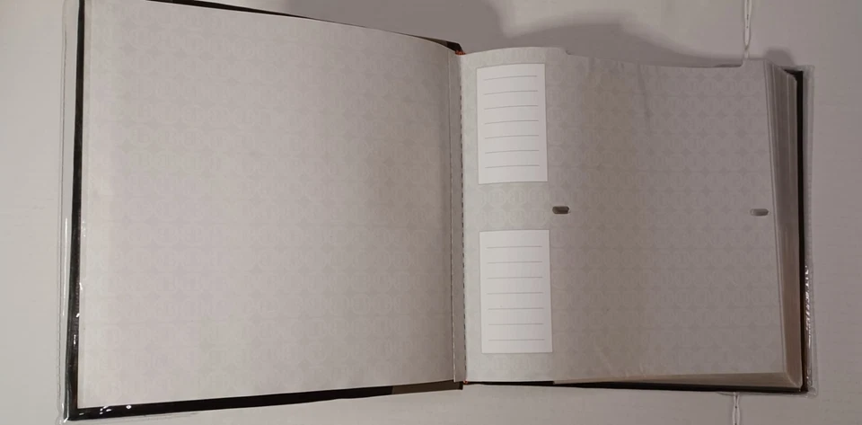 ЧЕРНЫЙ ФОТОАЛЬБОМ ДЕРЖИТ 200 4 «x 6» скольжения в семейный журнал  - Изображение 4 из 4