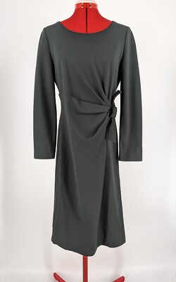 Giorgio Armani Bodycon Green Gray Side Bow Tie Dress Y2K Paneled Tech Italy | eBay Giorgio Armani Bodycon Green Gray Side Bow Tie Dress Y2K Paneled Tech Italy | eBay