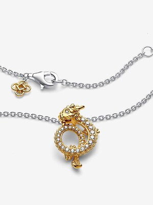 New* Pandora Dragon Collier Necklace-363070C01-45 | eBay