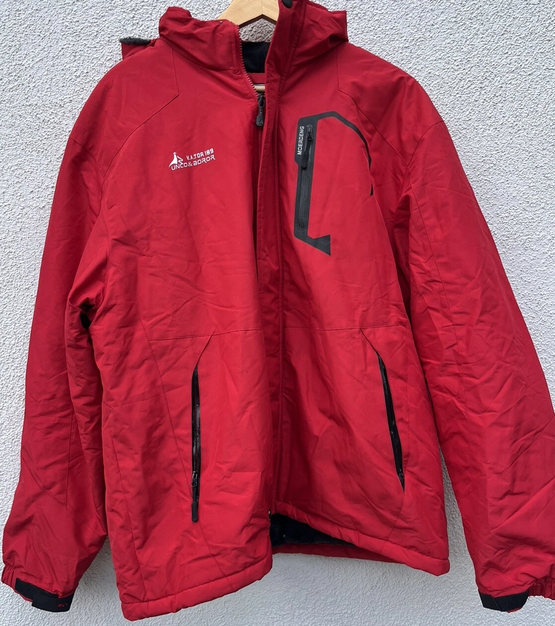 NWOT Moerdeng Mens Waterproof Ski Jacket Winter Snow Coat Mountain Size XL