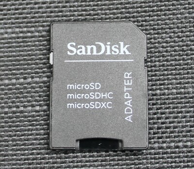 SanDisk Adapter micrsoSD Adapter von microSD/microSDHC/microSDXC 