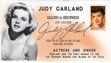 AO-4077-4, 2006, Judy Garland, First Day Cover, Add-on Cachet. Pictorial Cancel,