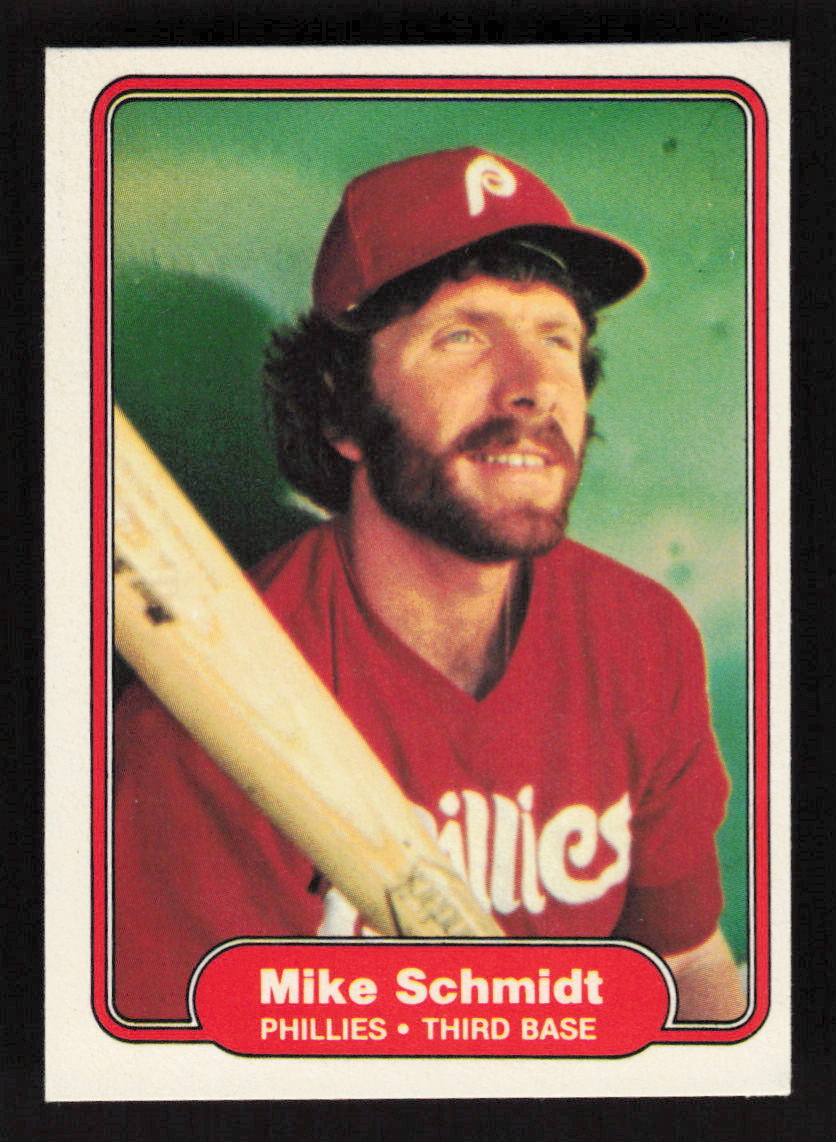Mike Schmidt 1982 Fleer #258 Philadelphia Phillies