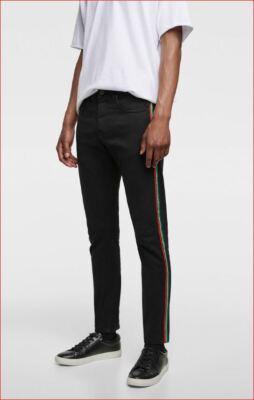 Nuovo Zara Uomo Uomini Jeans Nero Eu 38 USA 30 Msrp | eBay