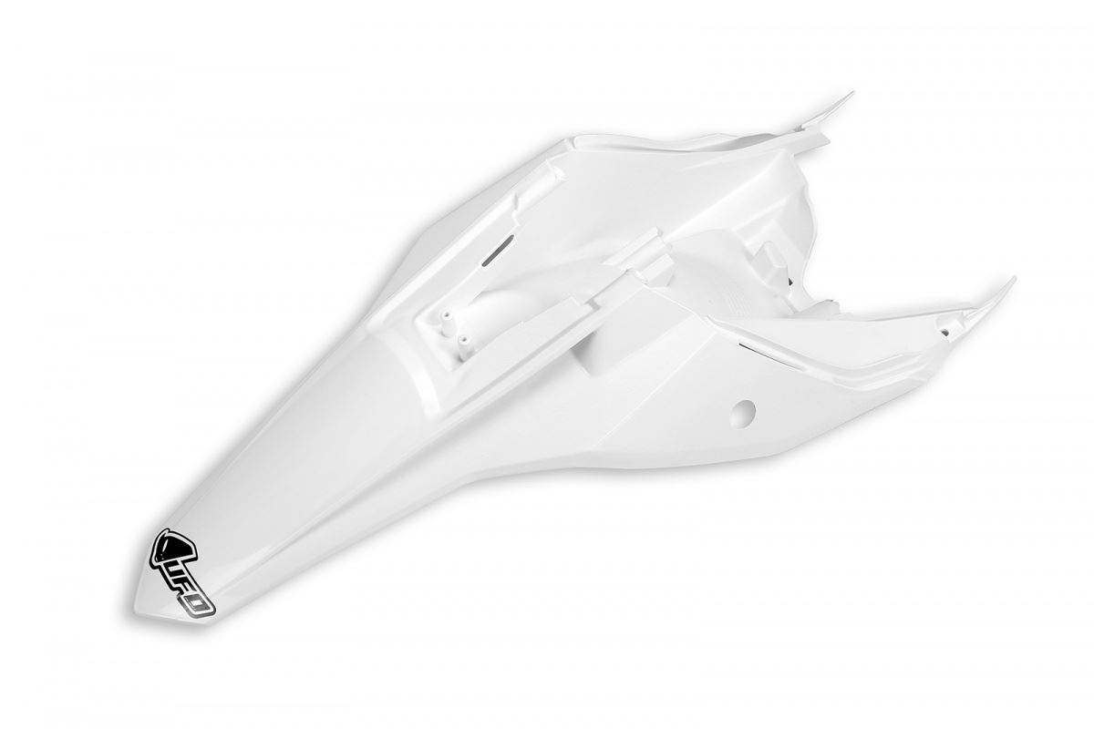 Aileron arrière Gas Gas MC 65 21 plastique moto cross blanc