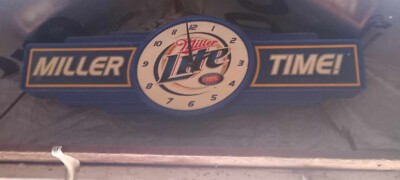 Vintage Miller Lite Hanging Pool Table Light | eBay
