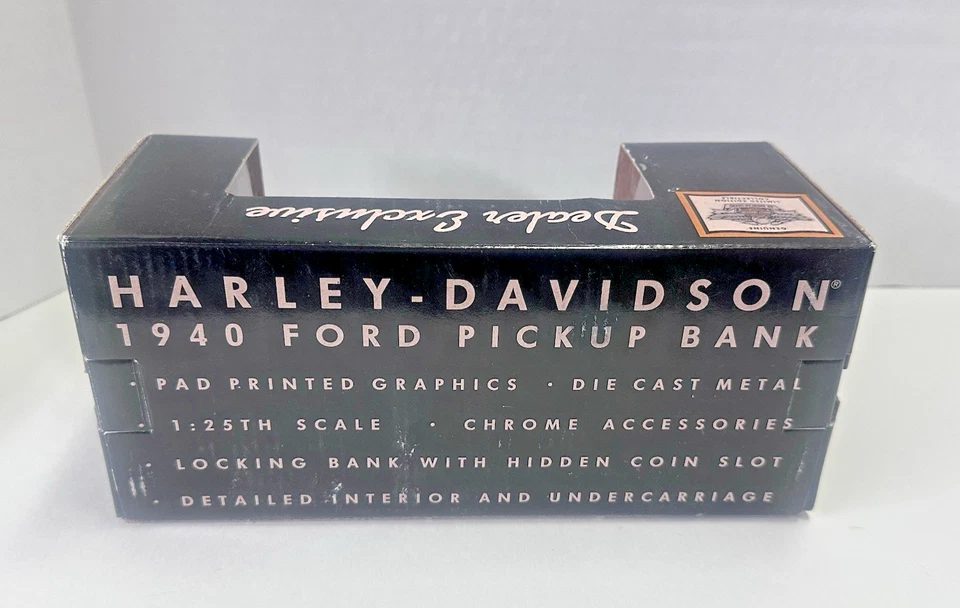Harley Davidson 1940 Ford Pickup Bank exclusivo concesionario LIBERTAD DENVER COLORADO Foto 3 de 4