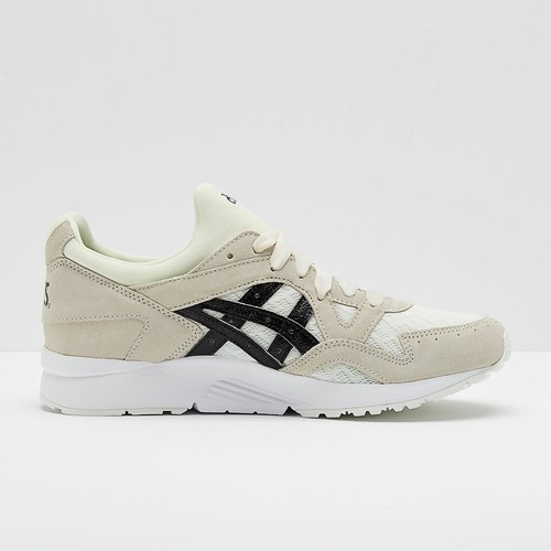 Zapatos para correr Asics Gel-Lyte V crema blancos negros H8G6L para mujer talla 11,5 nuevos con etiquetas - Imagen 3 de 4