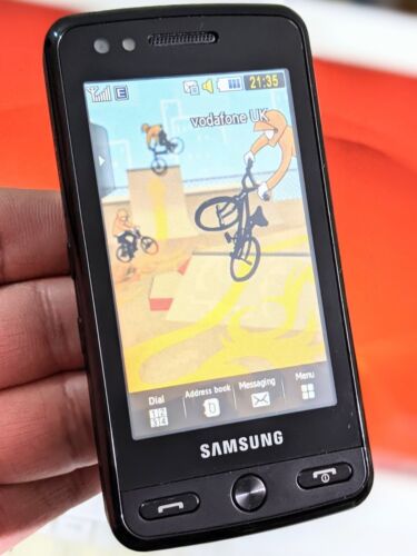 Samsung M8800 Pixon (odblokowany) Smartfon 3G Nieskazitelny stan z ładowarką - Zdjęcie 1 z 9