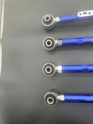 4 Pcs Set of Steel Adjustable Rear Upper&Lower Camber&Toe Arms For Pilot/MDX/ZDX - Picture 3 of 9