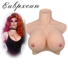 Silicone Breast Forms Breastplates C-G Fake Boobs For Crossdresser Drag Queen