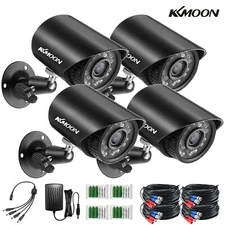 KKmoon 4PCS Full HD 1080P 2MP Security Analog Cameras With Infrared Night Vision