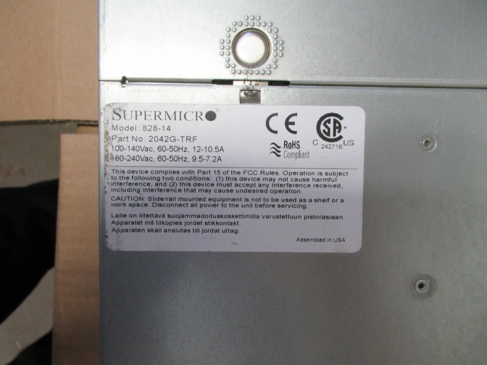 Supermicro 2042G-TRF 256GB 4 x AMD Opteron OS6274 4.32TB SSD 6 Bay 2U CTO Server - Image 3 of 4