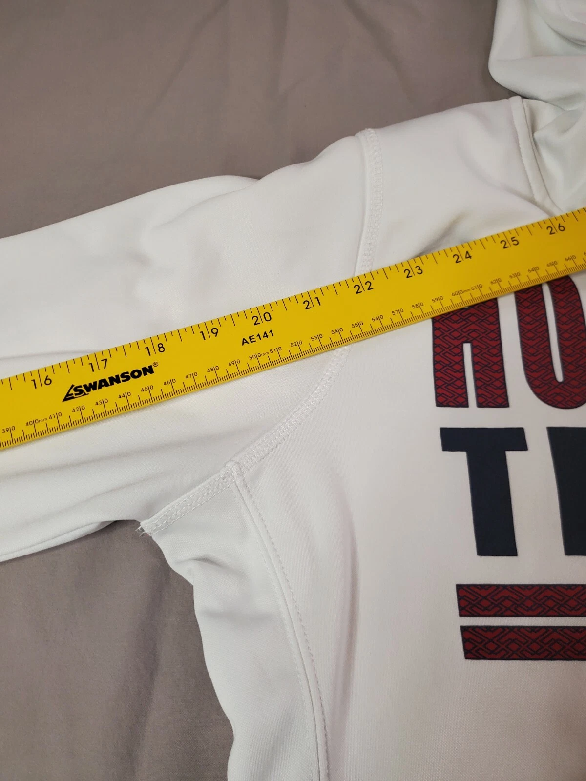 VETEMENTS NFL HOUSTON TEXANS WOMENS SIZE M TEAM APPAREL HOODIE PULLOVER WHITE