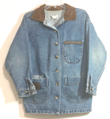 Jacket Vintage Calamity Jane Jeans Blue Denim Coat Women's Size M