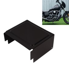 Cubierta lateral de batería negra para Harley Sportster XL 1997-2003 y FXD Dyna 1999-2005
