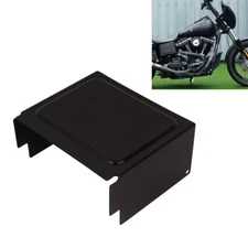 Black Battery Side Cover for Harley Sportster XL 1997-2003 & FXD Dyna 1999-2005 