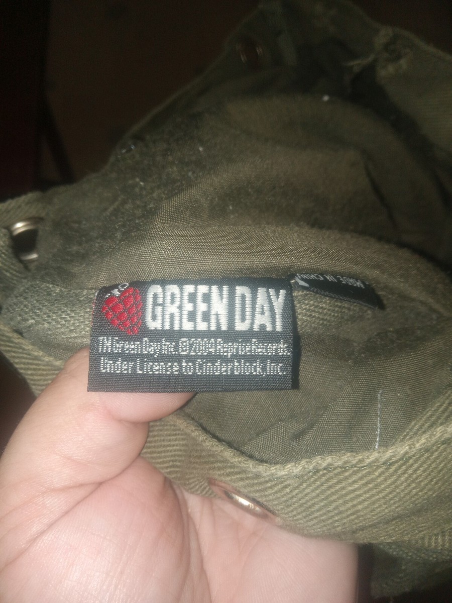 VtG 2004 Bioworld Green Day Music Punk Band Lincesed Backpack Bag