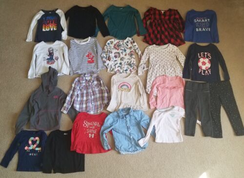 Lot of 21, Girl 5T Long Sleeve and Pants - Picture 1 of 13