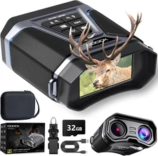 Binoculares de visión nocturna: gafas de visión nocturna a todo color 4K