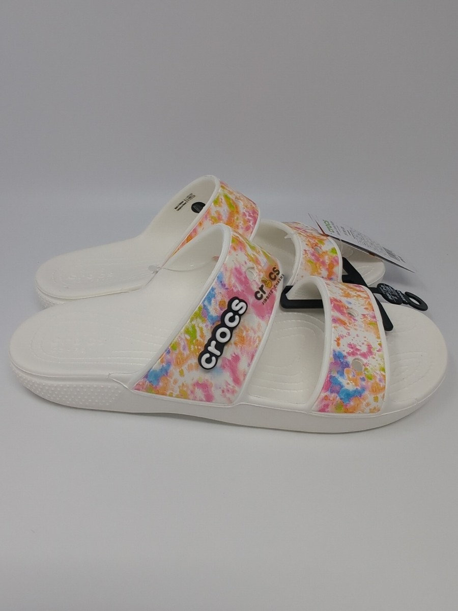 Crocs Classic Tie Dye Slide Sandals Men