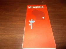 1968 Standard Oil Milwaukee Vintage Road Map