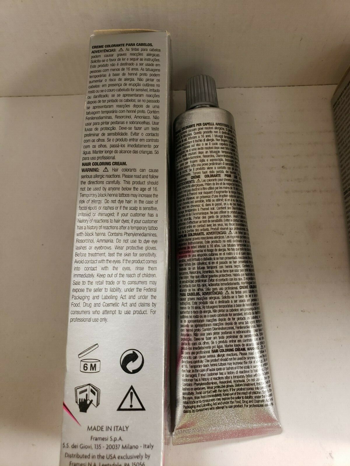 Framesi Fram Color Futura Hair Coloring Cream 2 oz eBay