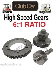 Club Car DS, Precedent Golf Cart Electric 6:1 Ratio High Speed Gear Set 1998'-up