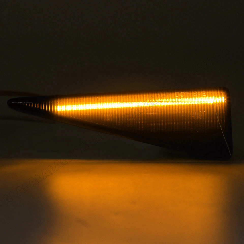 LED Schwarz Seitenblinker Blinker Für Renault Megane II Espace IV Avantime Wind - Bild 2 von 4