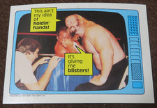10026 1985 TOPPS WWF SUPERSTARS SPEAK #61 JESSE VENTURA