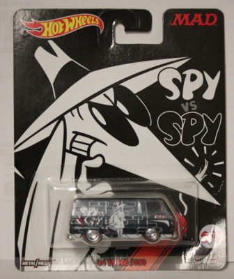 2018 Hot Wheels Themed MAD Magazine Spy vs. Spy 1966 Dodge A100 2