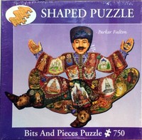 Bits And Pieces Russian Dancer By Parker Fulton - 750 Piece Shaped Puzzle on sale Bits And Pieces Russian Dancer By Parker Fulton - 750 Piece Shaped Puzzle on sale