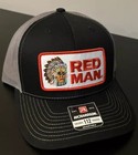 Red Man Chewing Tobacco Red Bass Trucker Hat Richardson 112 Cap Vintage Style