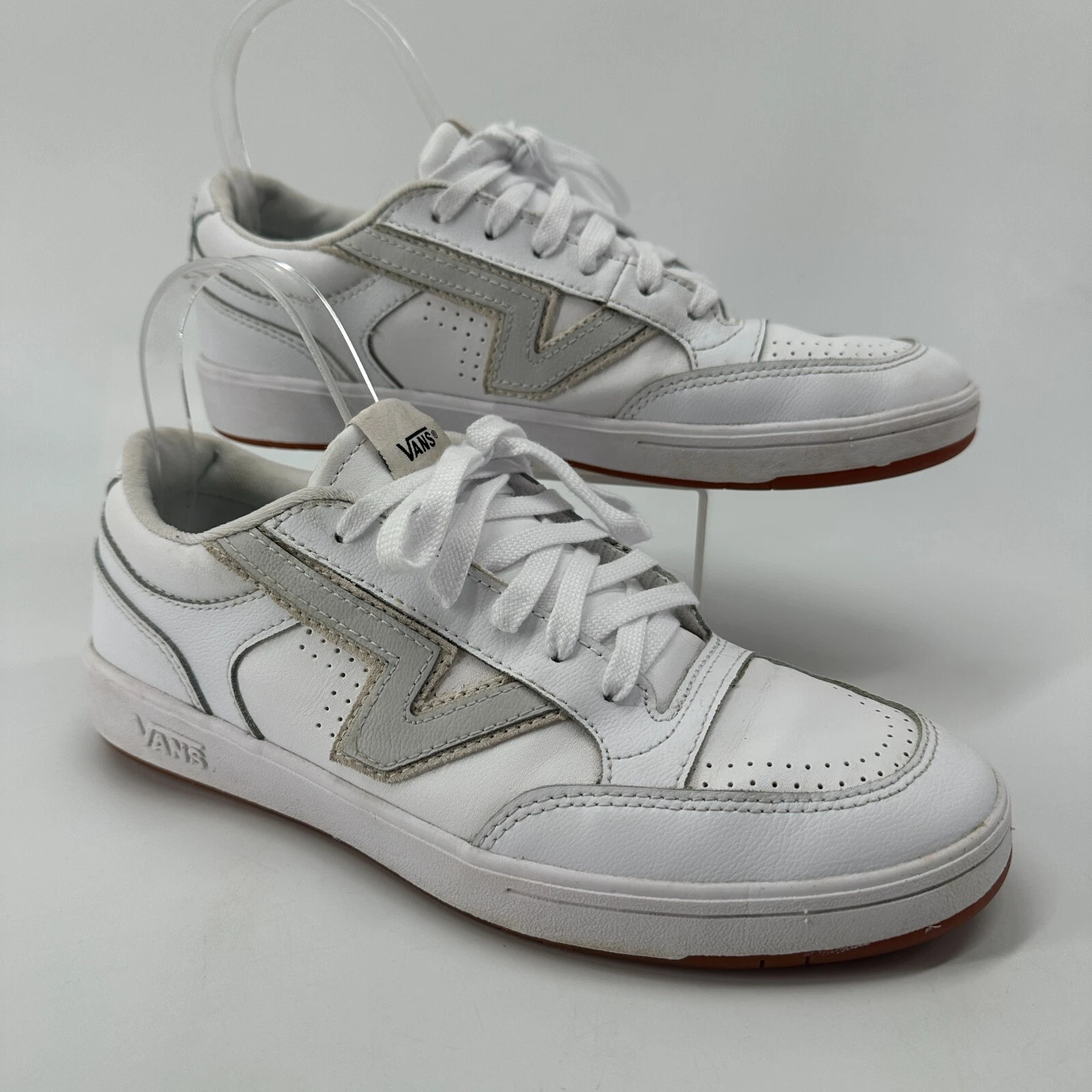 Vans ComfyCush 721356 Sneaker Atletica Bianca Unisex Adulti 7 5 Stringate Pelle