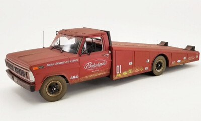 Ford F-350 Ramp Truck Autotransporter PORKSHOP's in 1:18 ACME Limitiert OVP NEU