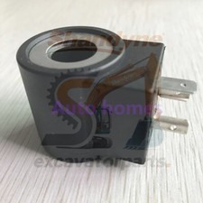 Threaded cartridge valve coil AC220V DC24V hydraulic solenoid valve coil