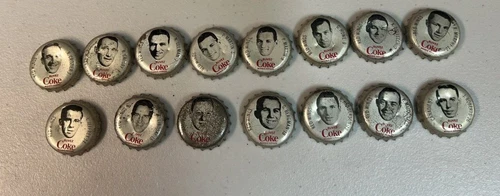 1964-65 Coca Cola Bottle Caps 15 Detroit Red Wings NHL