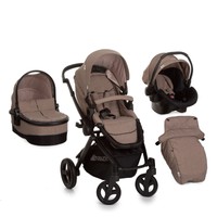 Hauck Maxan Four Wheel Plus Trio Set Pushchair Melange Sand Hauck Maxan Four Wheel Plus Trio Set Pushchair Melange Sand